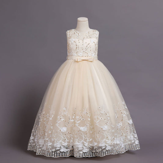 子供ドレス 発表会ドレス ノースリーブ ロングスカート フォーマル JD0228