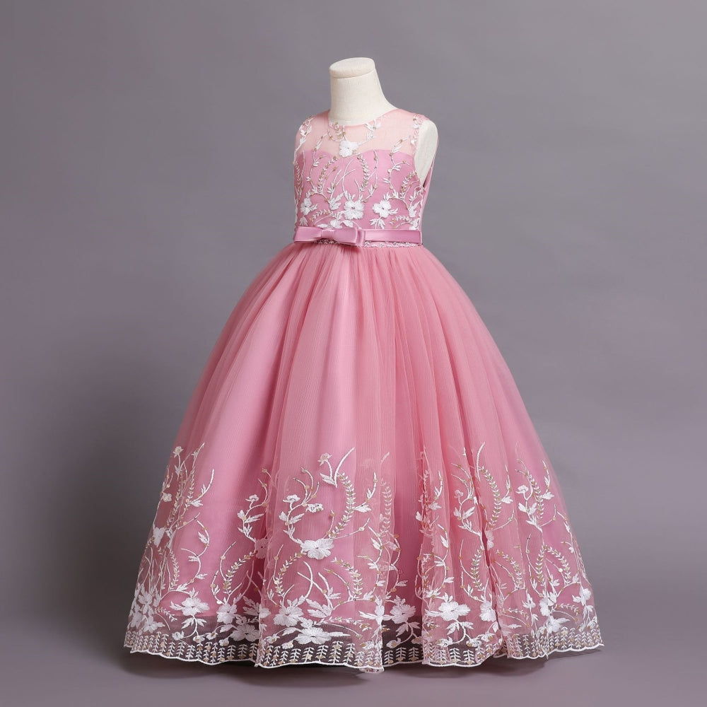 子供ドレス 発表会ドレス ノースリーブ ロングスカート フォーマル JD0228