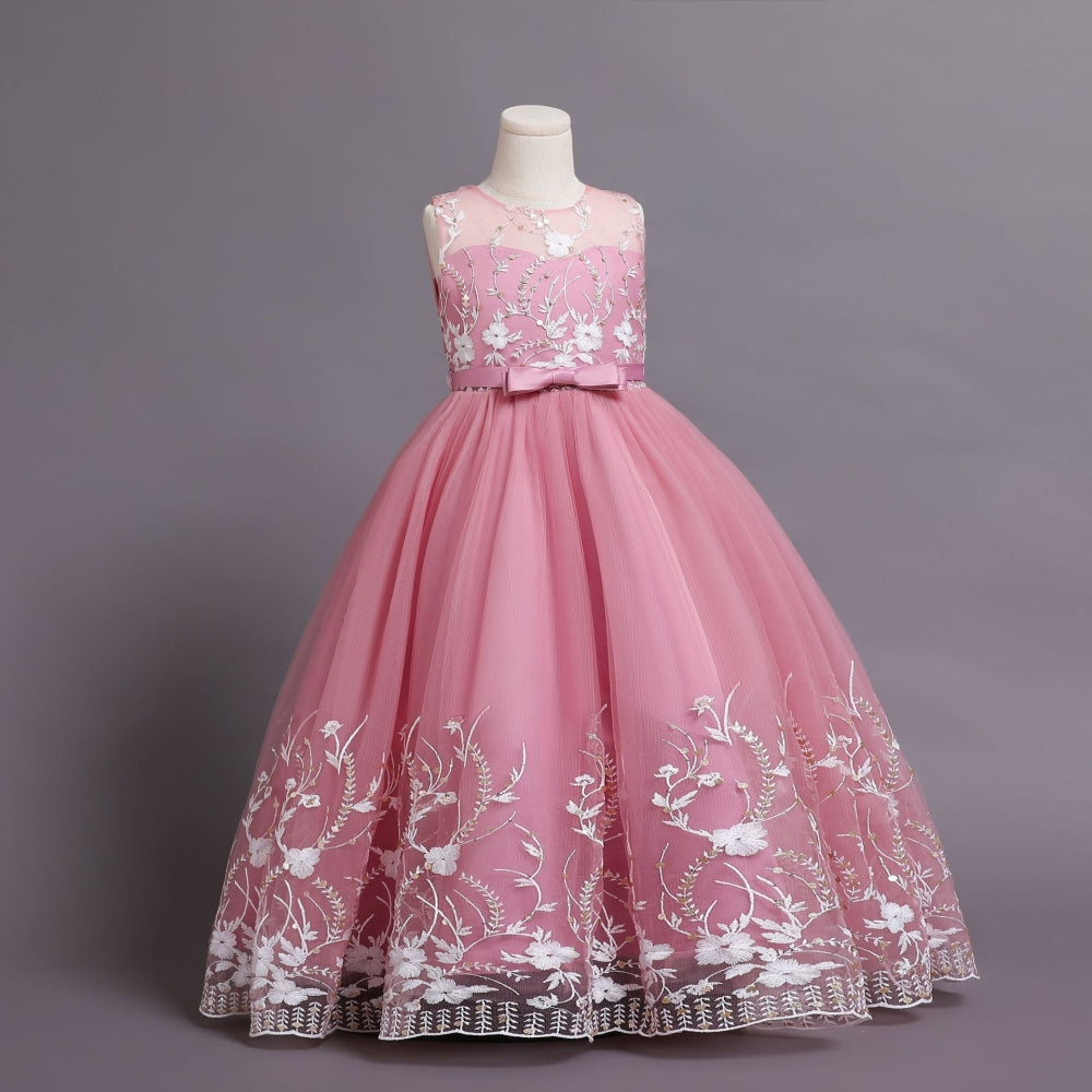 子供ドレス 発表会ドレス ノースリーブ ロングスカート フォーマル JD0228