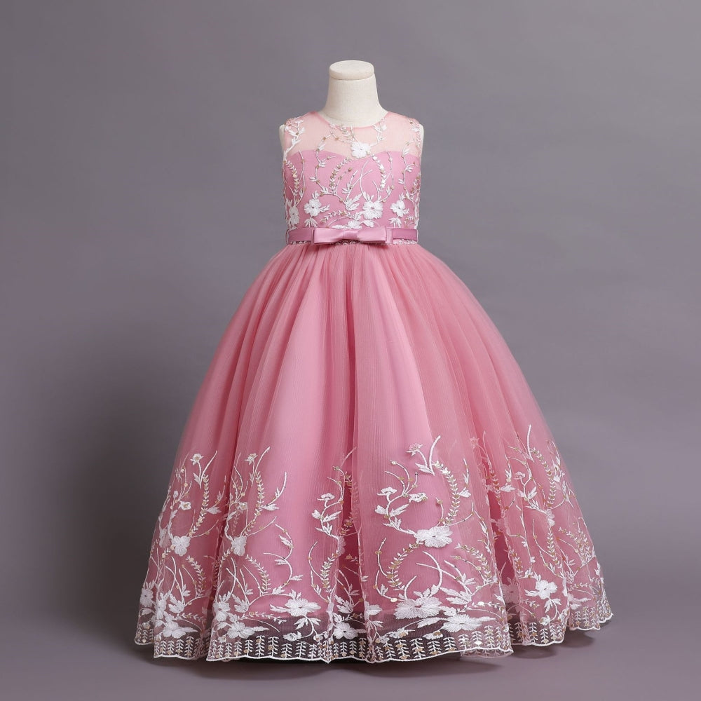 子供ドレス 発表会ドレス ノースリーブ ロングスカート フォーマル JD0228