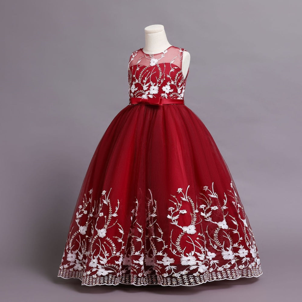 子供ドレス 発表会ドレス ノースリーブ ロングスカート フォーマル JD0228