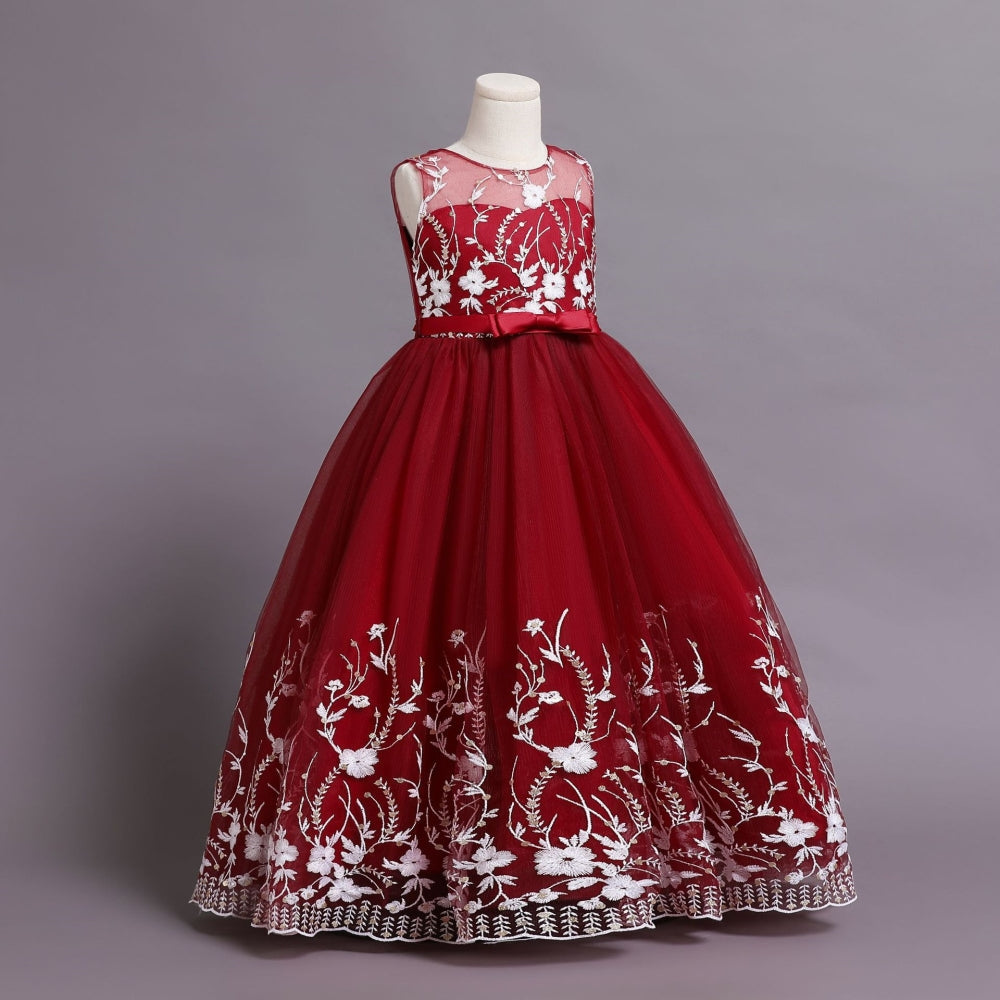 子供ドレス 発表会ドレス ノースリーブ ロングスカート フォーマル JD0228