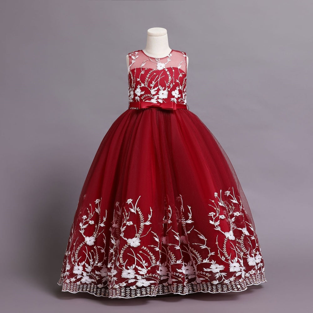 子供ドレス 発表会ドレス ノースリーブ ロングスカート フォーマル JD0228