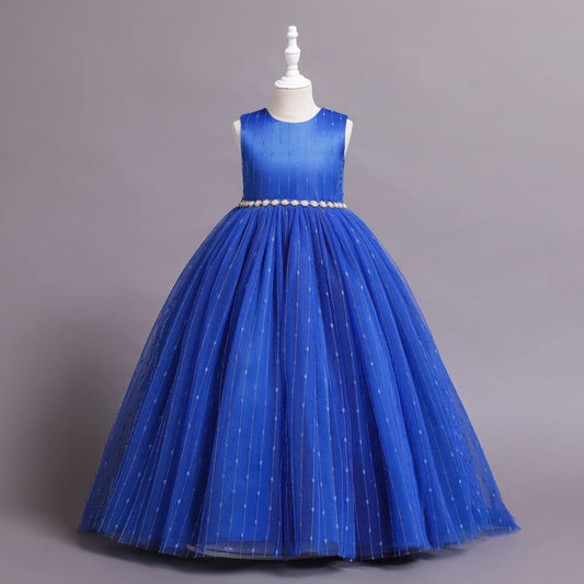 子供ドレス 発表会ドレス ノースリーブ ロングスカート フォーマル JD0230