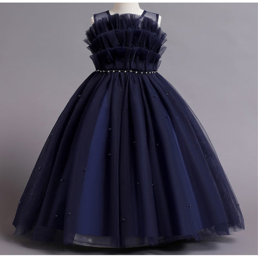 子供ドレス 発表会ドレス ノースリーブ ロングスカート フォーマル JD0231