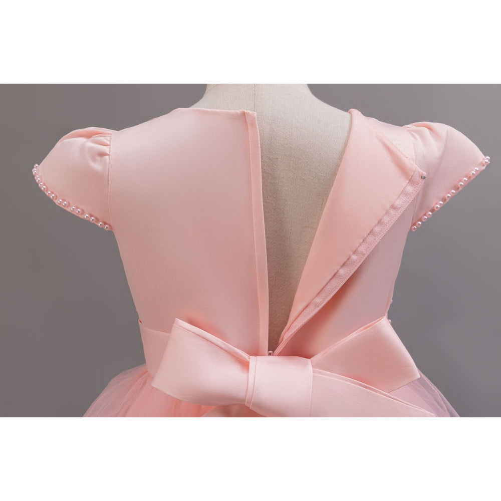 子供ドレス 発表会ドレス キャップスリーブ 膝丈スカート フォーマル JD0232