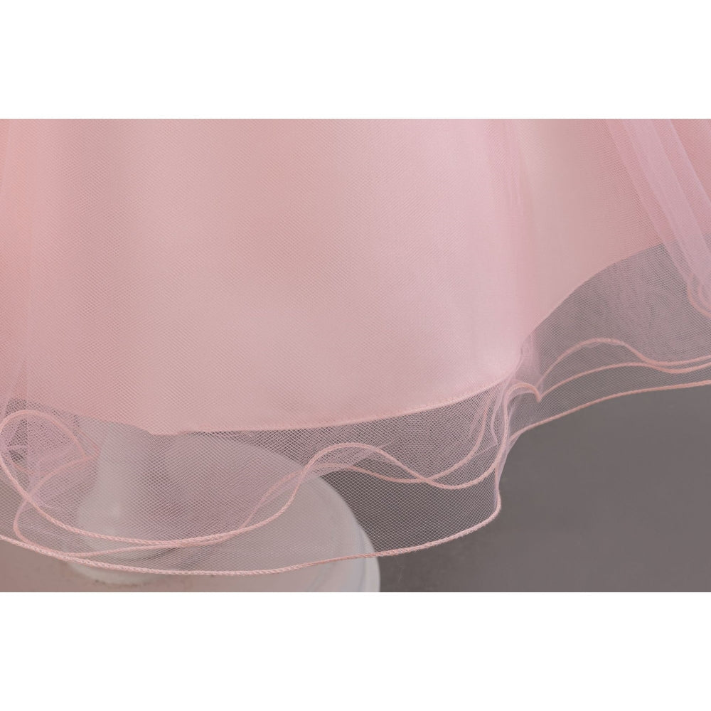 子供ドレス 発表会ドレス キャップスリーブ 膝丈スカート フォーマル JD0232