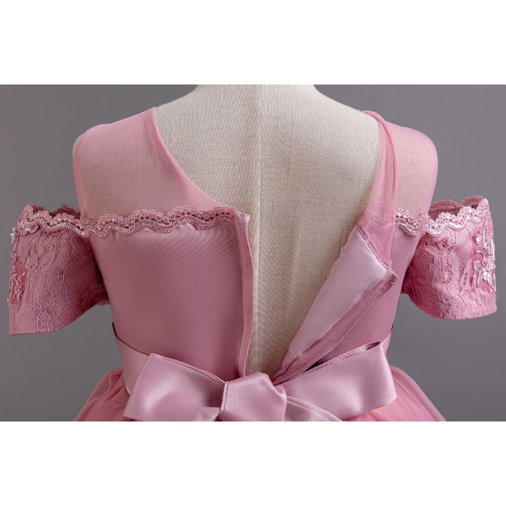 子供ドレス 発表会ドレス オフショルダー フィッシュテールスカート フォーマル JD0233