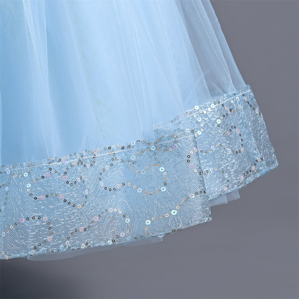 子供ドレス 発表会ドレス オフショルダー ロングスカート フォーマル JD0234