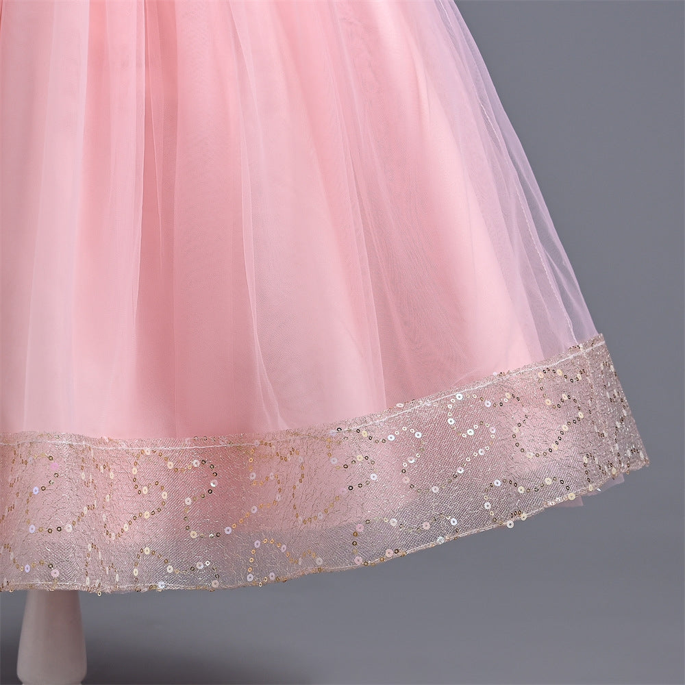 子供ドレス 発表会ドレス オフショルダー ロングスカート フォーマル JD0234