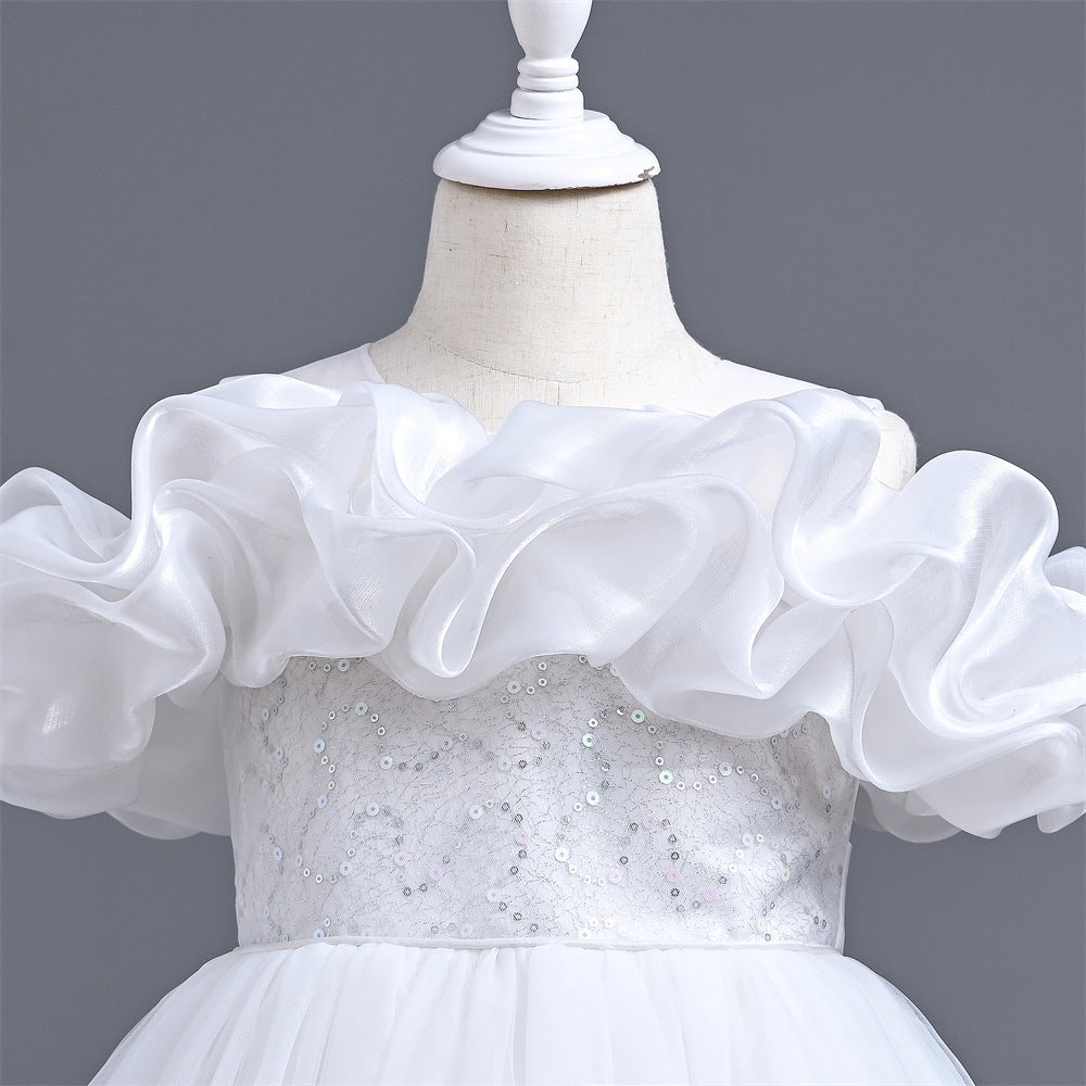 子供ドレス 発表会ドレス オフショルダー ロングスカート フォーマル JD0234