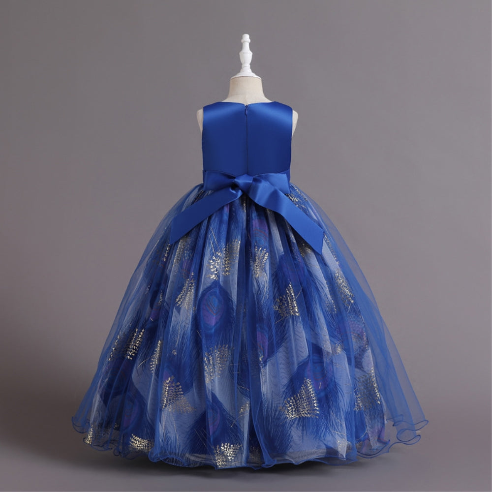 子供ドレス 発表会ドレス ノースリーブ ロングスカート フォーマル JD0235