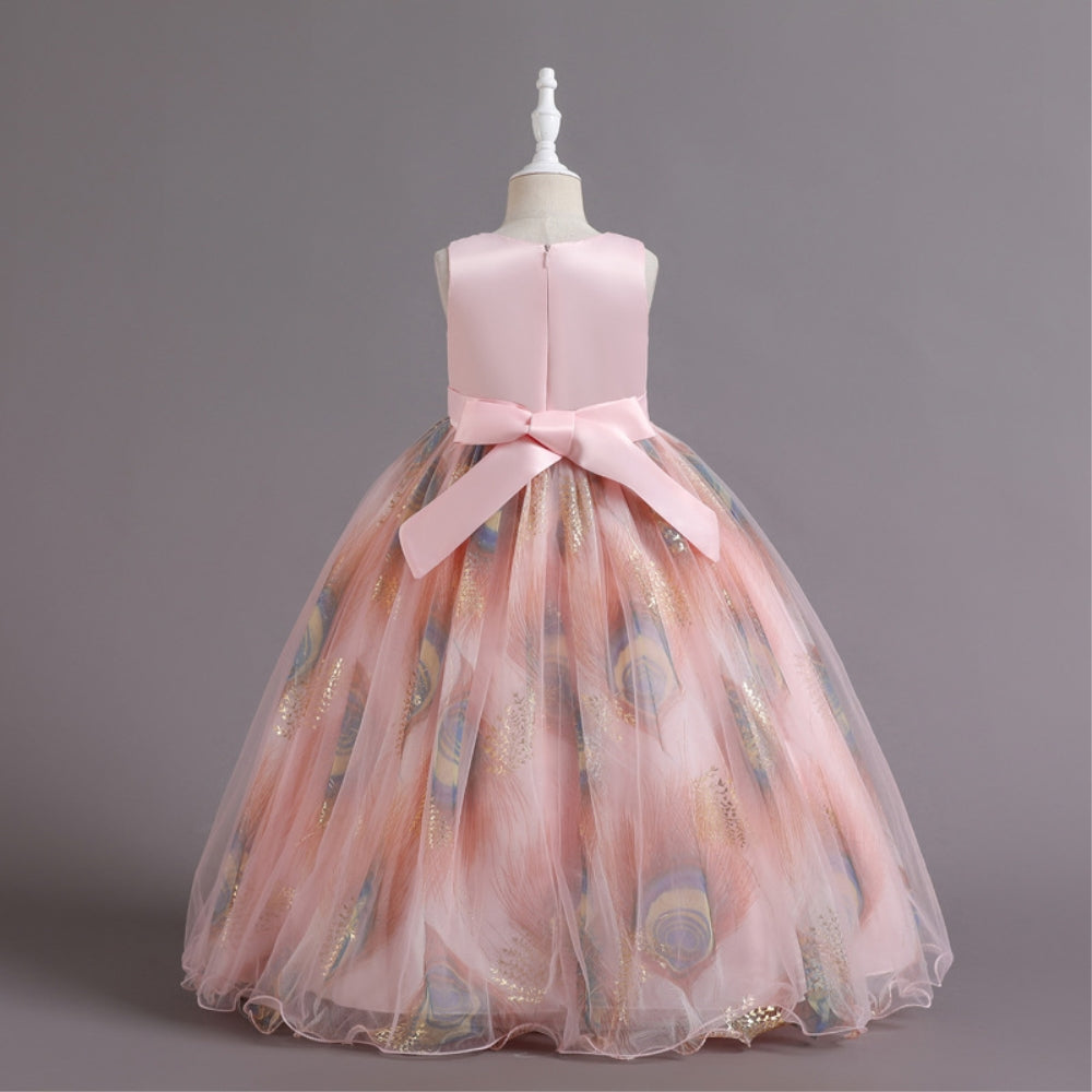 子供ドレス 発表会ドレス ノースリーブ ロングスカート フォーマル JD0235