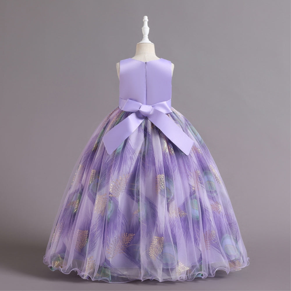 子供ドレス 発表会ドレス ノースリーブ ロングスカート フォーマル JD0235