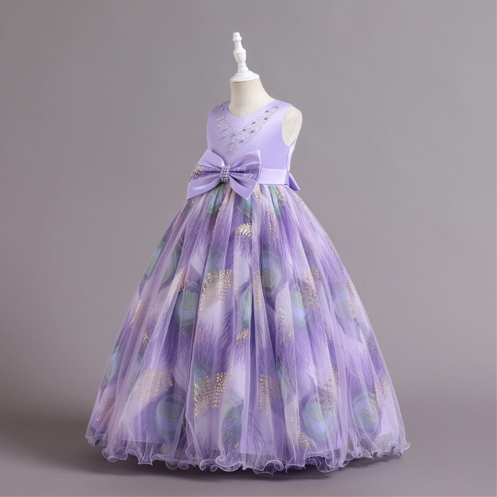 子供ドレス 発表会ドレス ノースリーブ ロングスカート フォーマル JD0235