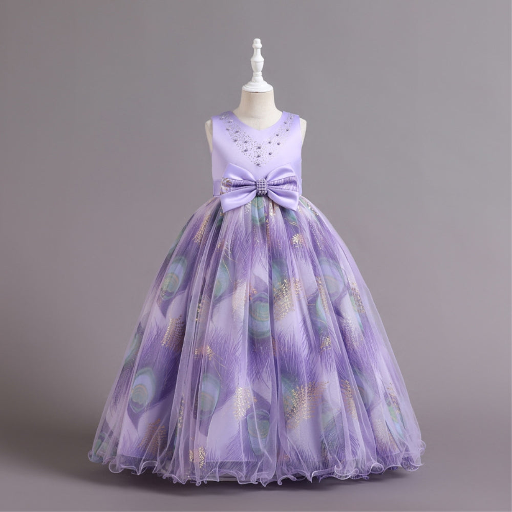 子供ドレス 発表会ドレス ノースリーブ ロングスカート フォーマル JD0235