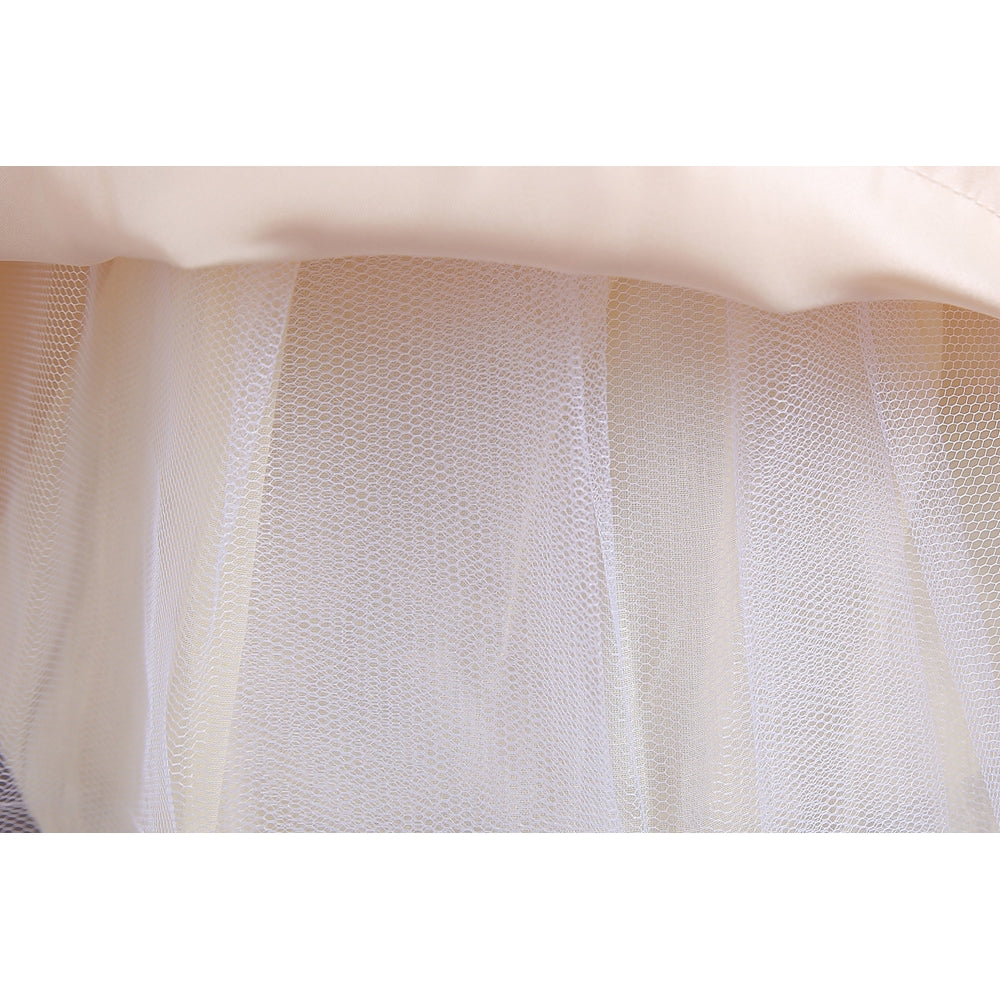 子供ドレス 発表会ドレス ノースリーブ 膝丈スカート フォーマル JD0237