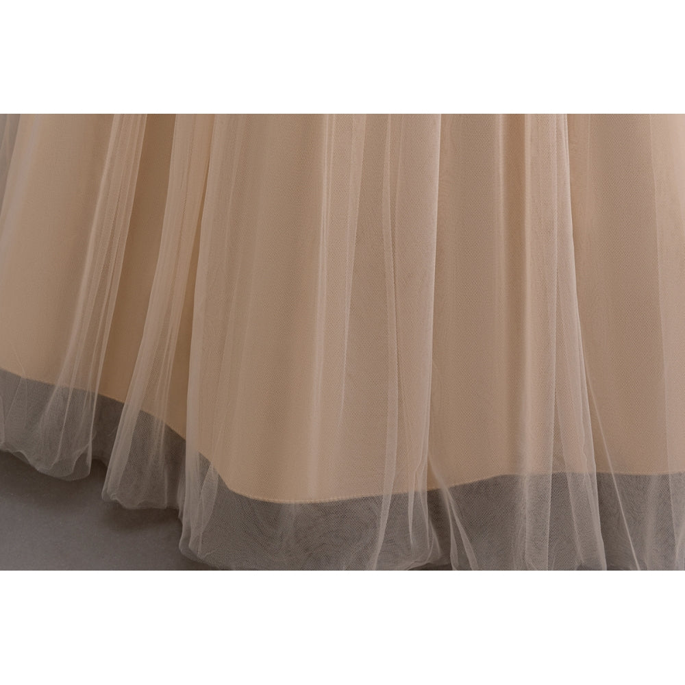 子供ドレス 発表会ドレス キャップスリーブ ロングスカート フォーマル JD0240