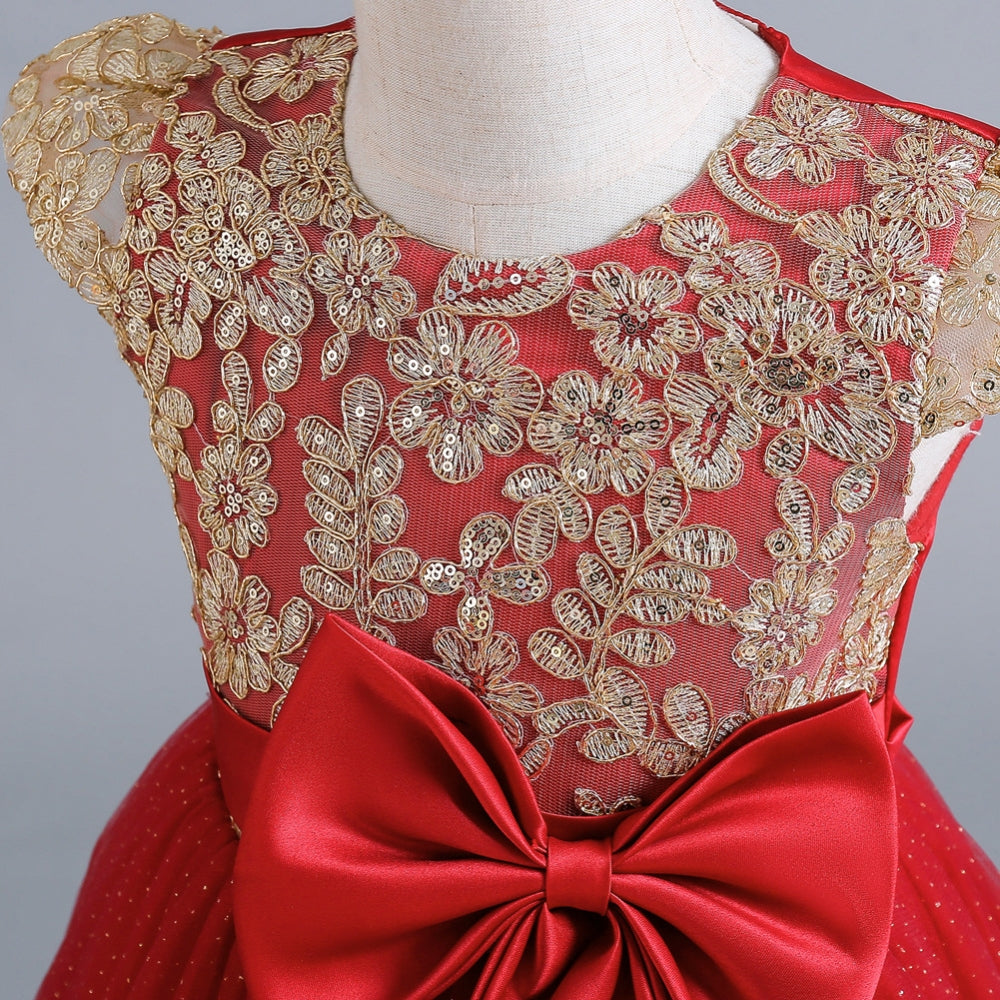 子供ドレス 発表会ドレス キャップスリーブ ロングスカート フォーマル JD0241