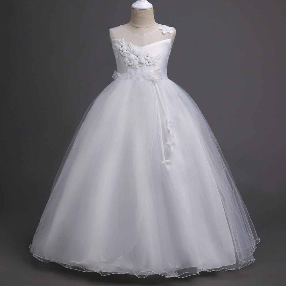 子供ドレス 発表会ドレス ノースリーブ ロングスカート フォーマル JD0247