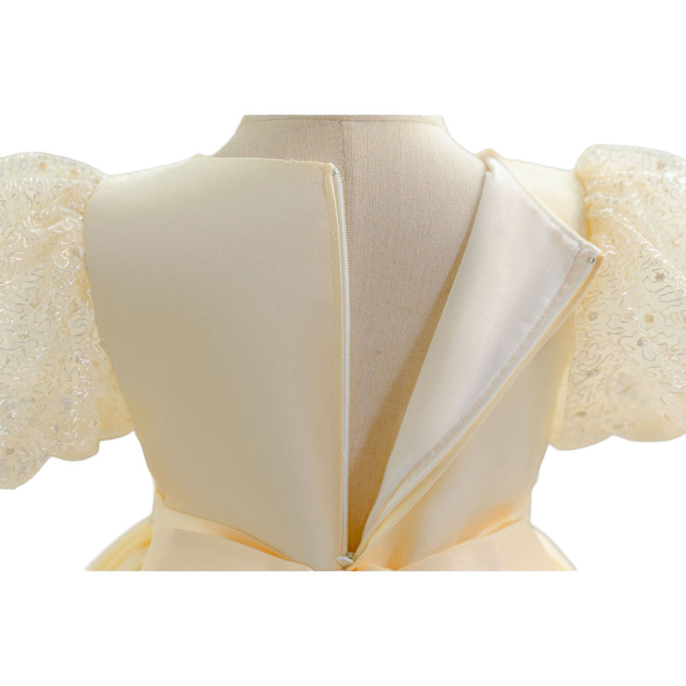 子供ドレス 発表会ドレス パフスリーブ 膝丈スカート フォーマル JD0249