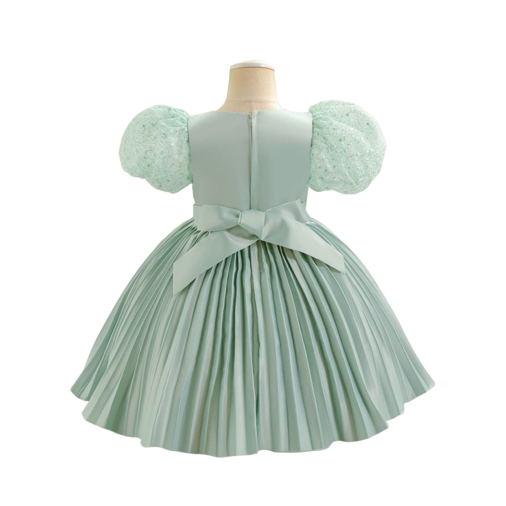 子供ドレス 発表会ドレス パフスリーブ 膝丈スカート フォーマル JD0249