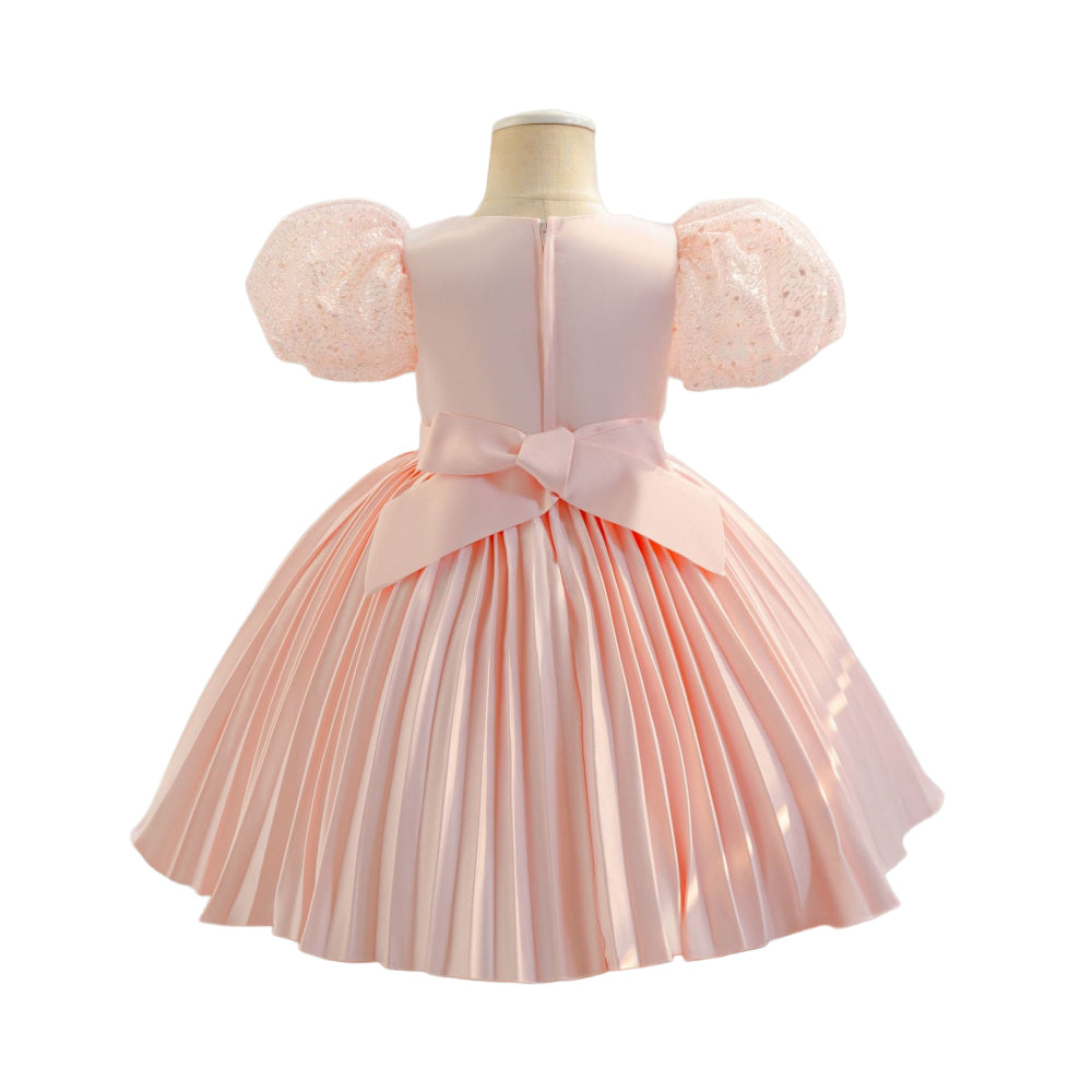 子供ドレス 発表会ドレス パフスリーブ 膝丈スカート フォーマル JD0249