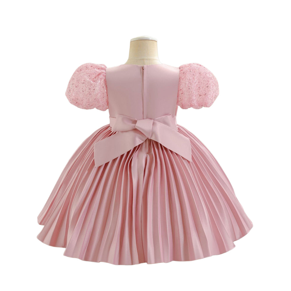 子供ドレス 発表会ドレス パフスリーブ 膝丈スカート フォーマル JD0249