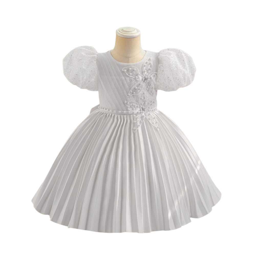 子供ドレス 発表会ドレス パフスリーブ 膝丈スカート フォーマル JD0249