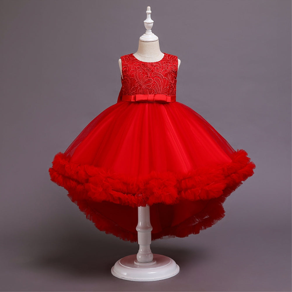 子供ドレス 発表会ドレス ノースリーブ フィッシュテールスカート フォーマル JD0250