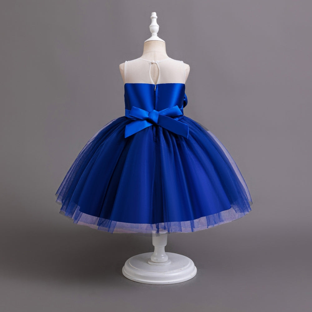 子供ドレス 発表会ドレス ノースリーブ 膝丈スカート フォーマル JD0251