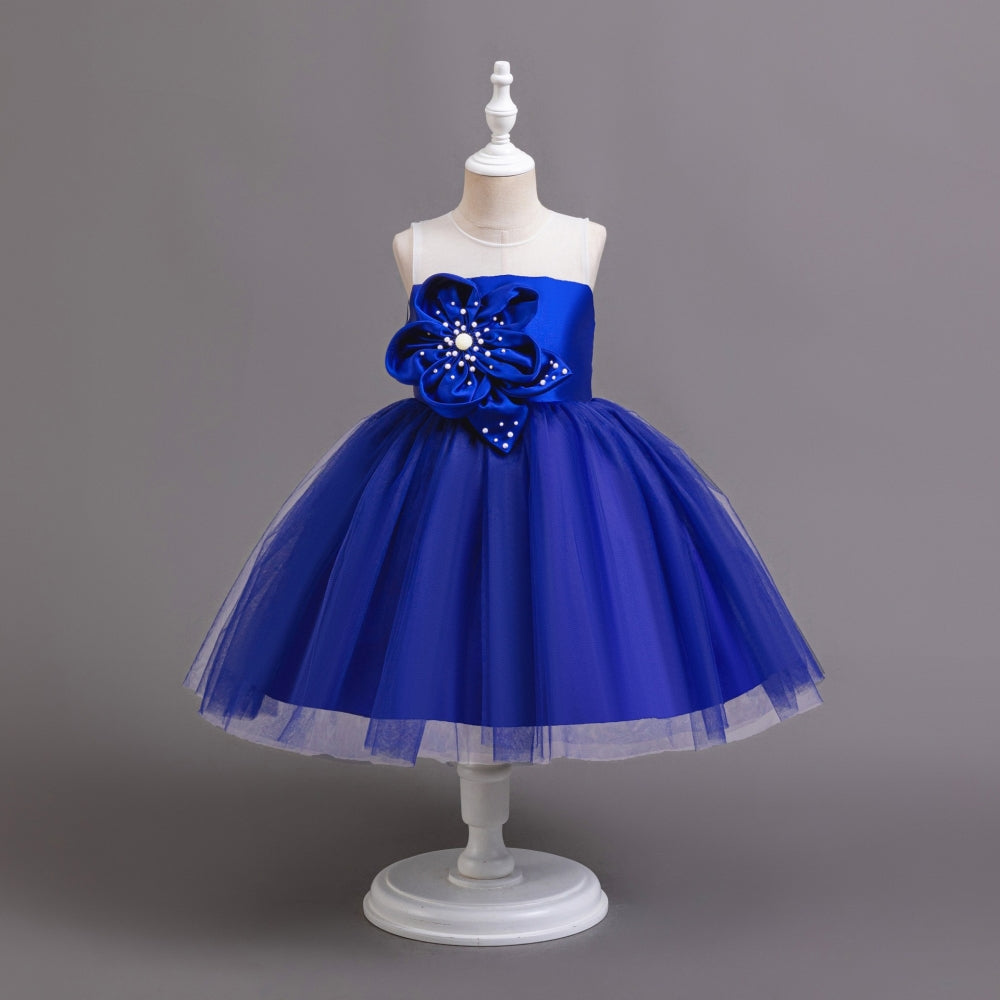 子供ドレス 発表会ドレス ノースリーブ 膝丈スカート フォーマル JD0251