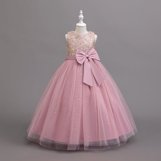 子供ドレス 発表会ドレス ノースリーブ ロングスカート フォーマル JD0252