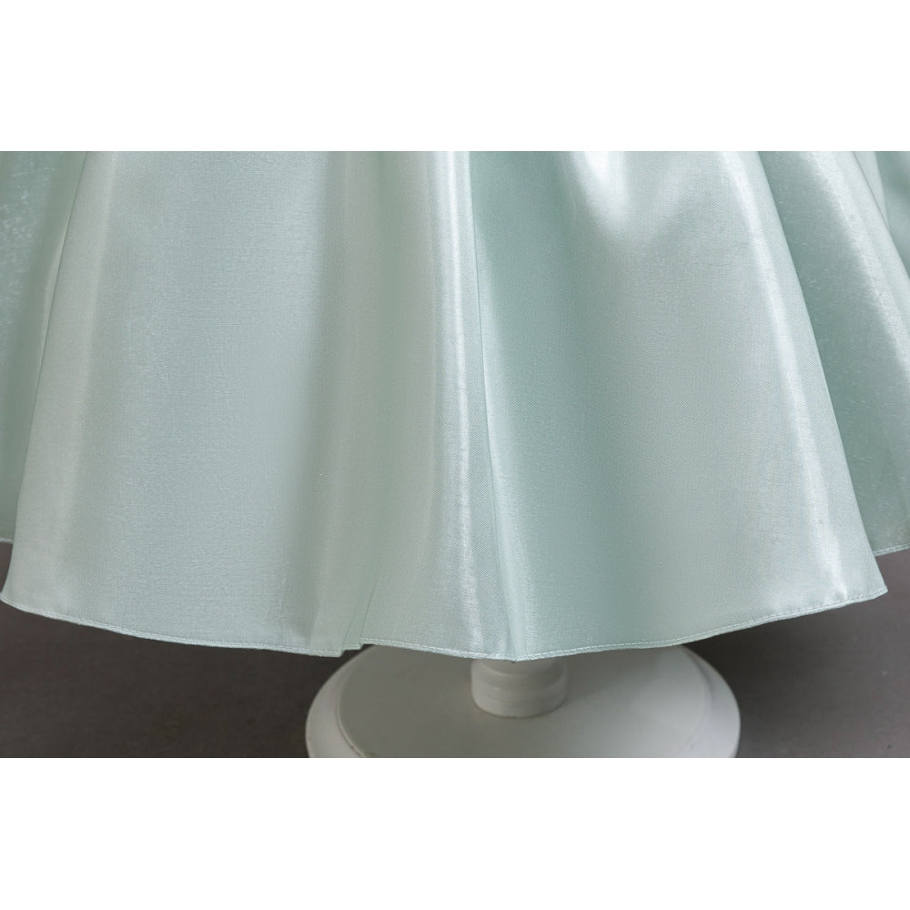 子供ドレス 発表会ドレス キャップスリーブ 膝丈スカート フォーマル JD0253