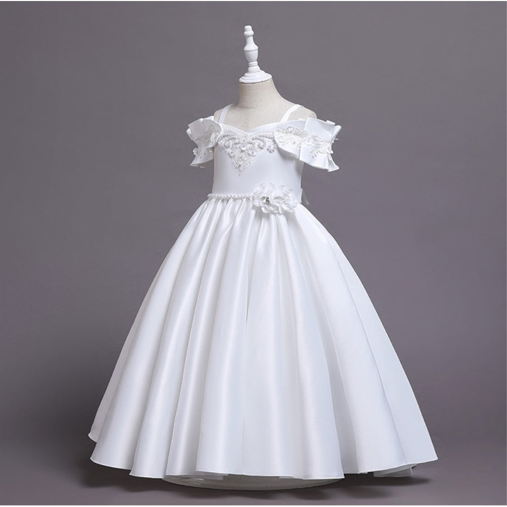 子供ドレス 発表会ドレス オフショルダー ロングスカート フォーマル JD0254