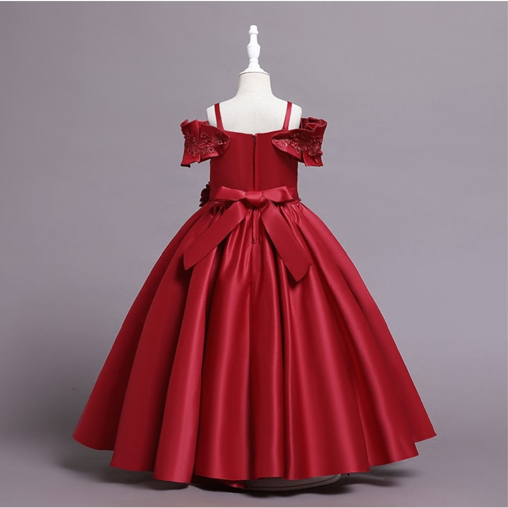 子供ドレス 発表会ドレス オフショルダー ロングスカート フォーマル JD0254