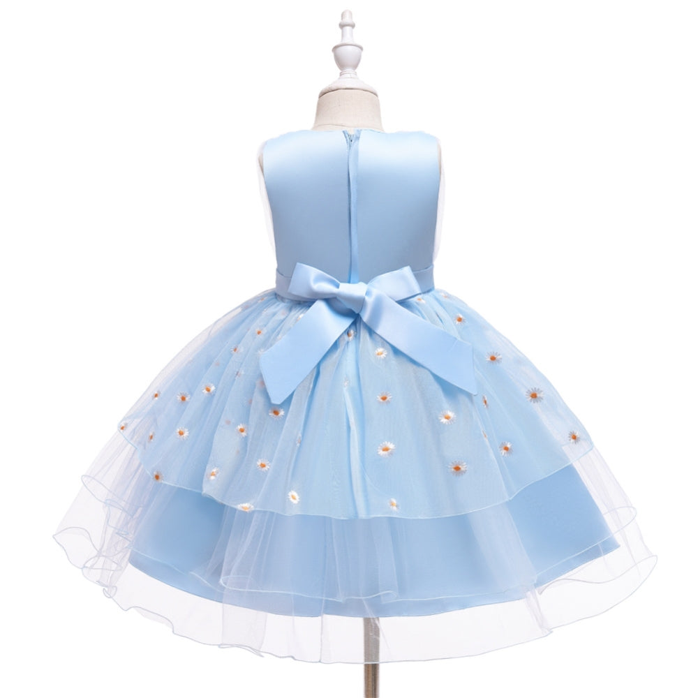 子供ドレス 発表会ドレス ノースリーブ 膝丈スカート フォーマル JD0255