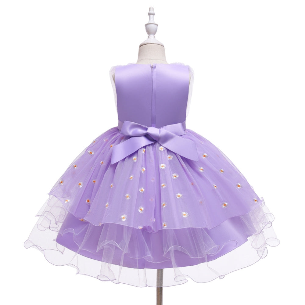 子供ドレス 発表会ドレス ノースリーブ 膝丈スカート フォーマル JD0255