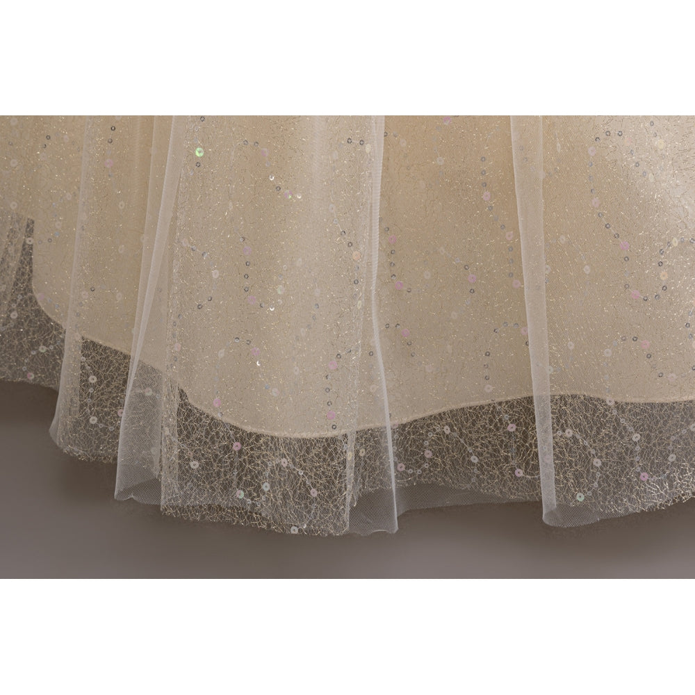 子供ドレス 発表会ドレス キャップスリーブ ロングスカート フォーマル JD0256