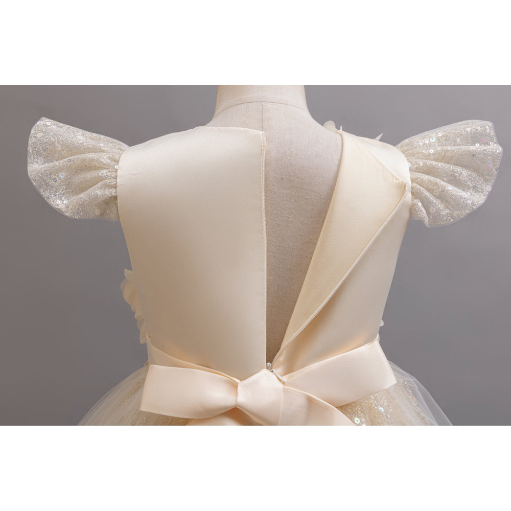 子供ドレス 発表会ドレス キャップスリーブ ロングスカート フォーマル JD0256