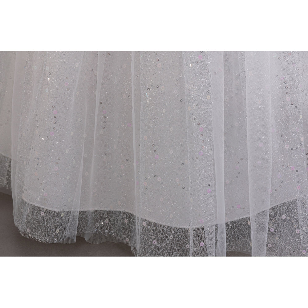 子供ドレス 発表会ドレス キャップスリーブ ロングスカート フォーマル JD0256