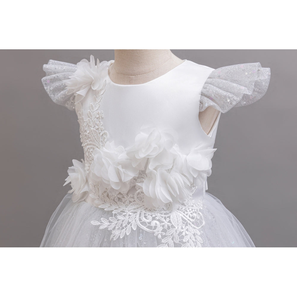 子供ドレス 発表会ドレス キャップスリーブ ロングスカート フォーマル JD0256