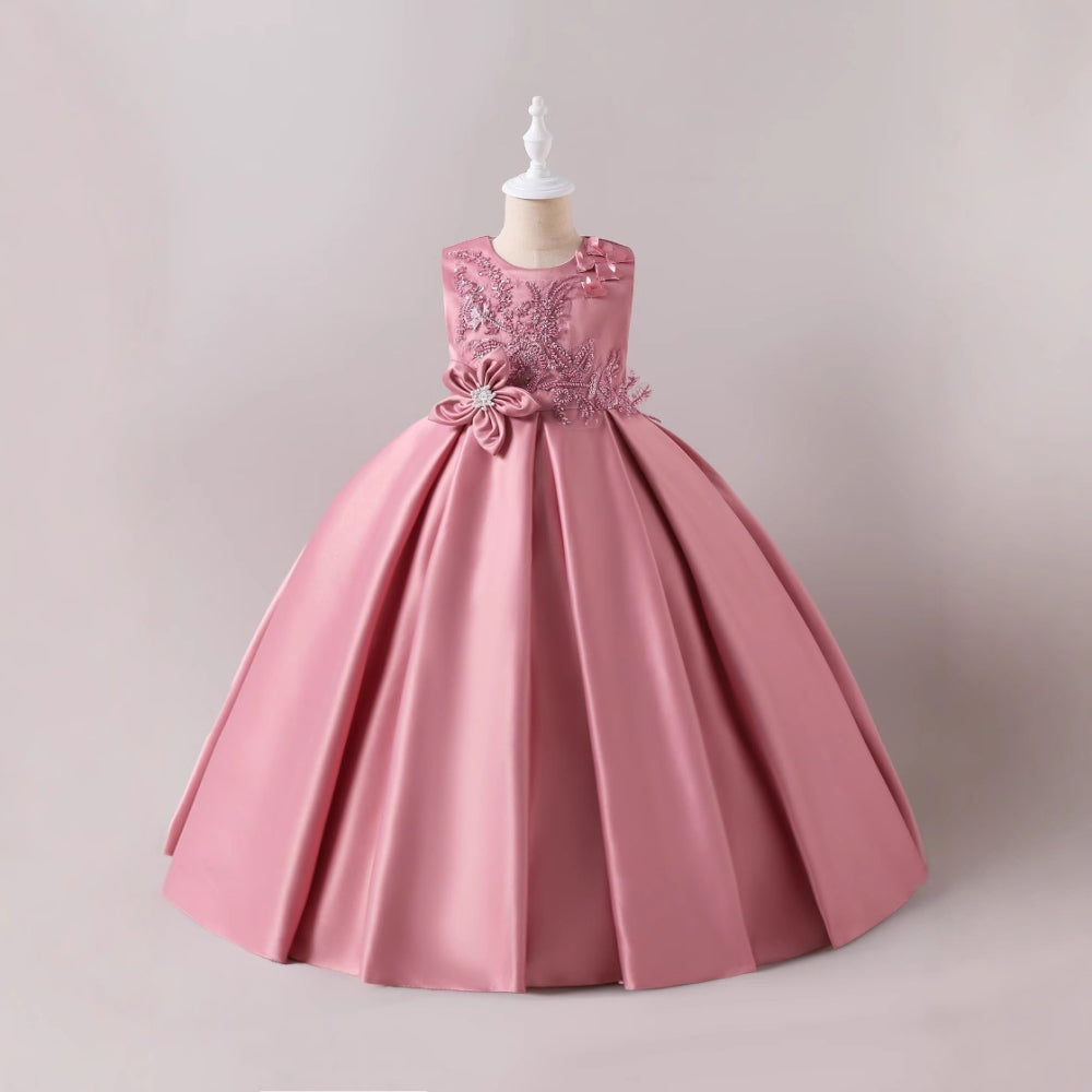 子供ドレス 発表会ドレス ノースリーブ ロングスカート フォーマル JD0257