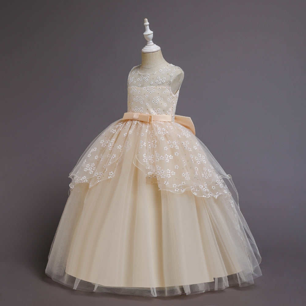 子供ドレス 発表会ドレス ノースリーブ ロングスカート フォーマル JD0259