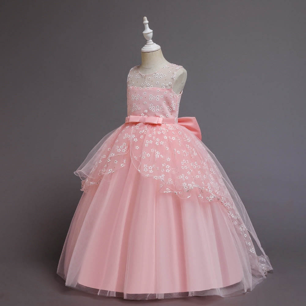 子供ドレス 発表会ドレス ノースリーブ ロングスカート フォーマル JD0259