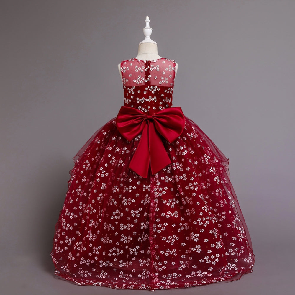 子供ドレス 発表会ドレス ノースリーブ ロングスカート フォーマル JD0259