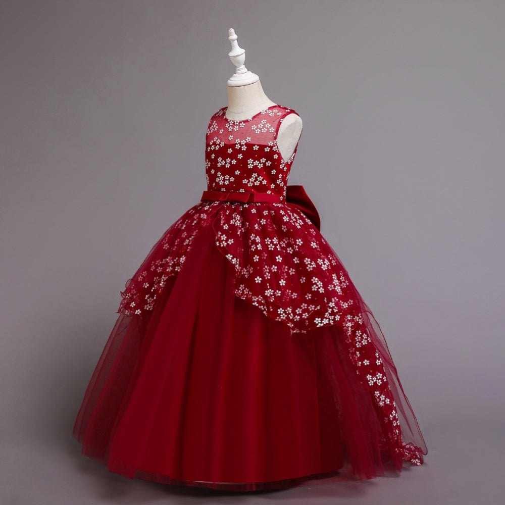 子供ドレス 発表会ドレス ノースリーブ ロングスカート フォーマル JD0259