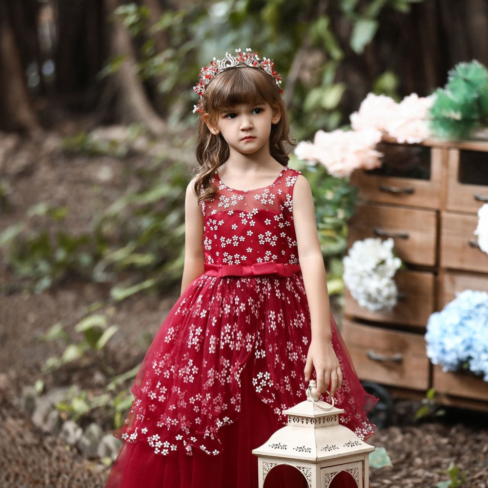 子供ドレス 発表会ドレス ノースリーブ ロングスカート フォーマル JD0259