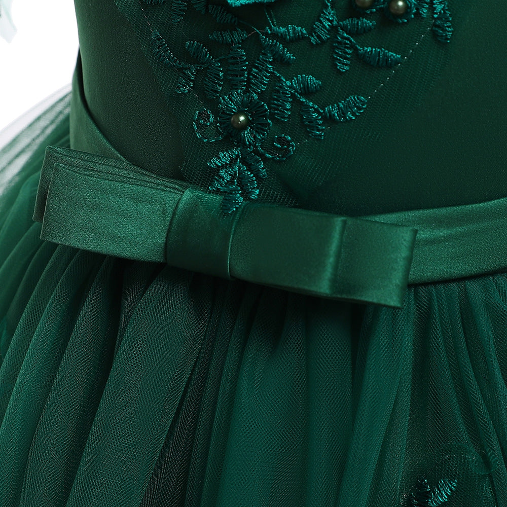 子供ドレス 発表会ドレス オフショルダー 膝丈スカート フォーマル JD0260