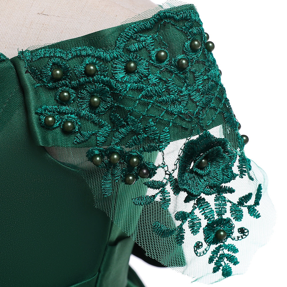 子供ドレス 発表会ドレス オフショルダー 膝丈スカート フォーマル JD0260